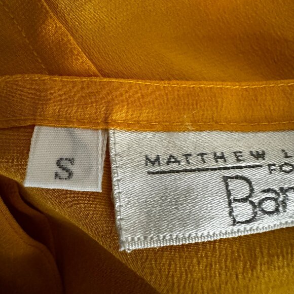 Stunning & NWT Matthew Lombardi for Banco Silk Tank in Sunflower Yellow … - Picture 6 of 11
